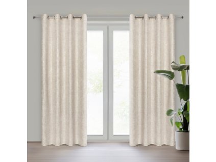 21055 zaslona gotowa blanka 140 x 250 cm bezowy