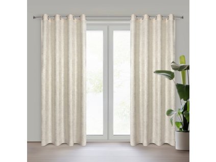 12409 zaslona gotowa blanka 140 x 250 cm naturalny