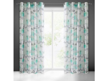 46855 zaslona gotowa briana 140 x 250 cm bialy