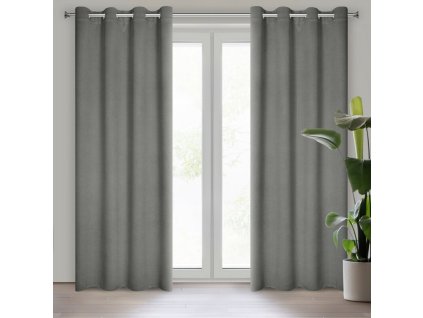 39706 zaslona gotowa carlo 135 x 250 cm popielaty