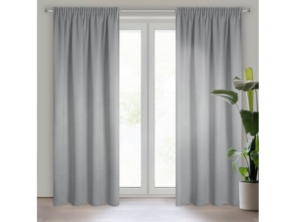 28987 zaslona gotowa carlo na tasmie 130 x 300 cm srebrny