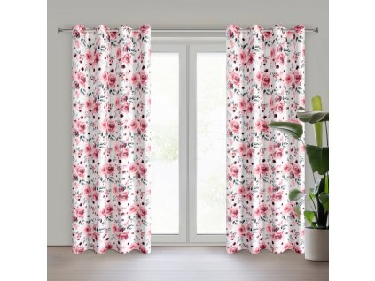 24517 zaslona gotowa cecily 140 x 250 cm bialy