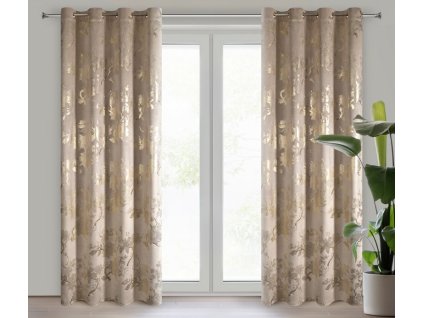 2470 zaslona gotowa celia 140 x 250 cm bezowy