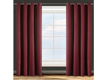58057 zaslona gotowa d91 adore 140 x 250 cm bordowy