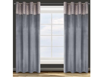 56269 zaslona gotowa d91 agnes 140 x 250 cm grafitowy