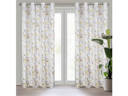 44221 zaslona gotowa d91 kelly 140 x 250 cm bialy