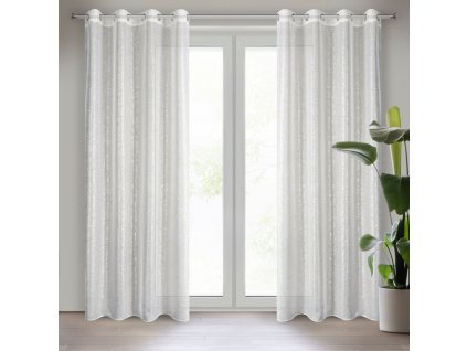 30430 zaslona gotowa d91 mily 140 x 250 cm bialy