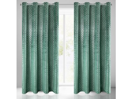 63181 zaslona gotowa d91 moly 140 x 250 cm zielony