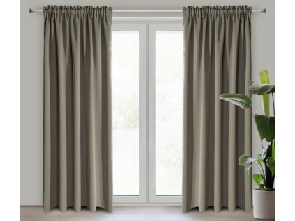 50980 zaslona gotowa d91 parisa na tasmie 135 x 270 cm ciemnobezowy