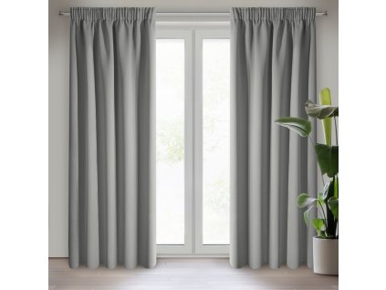 1858 zaslona gotowa d91 parisa na tasmie 140 x 270 cm szary