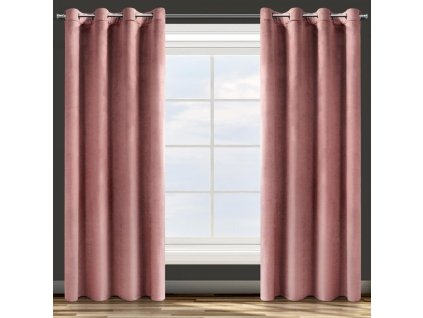 51400 zaslona gotowa d91 rosa 140 x 250 cm ciemnorozowy