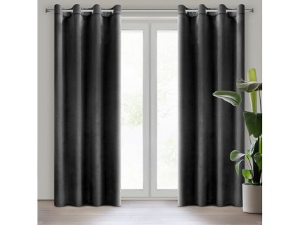 4852 zaslona gotowa d91 rosa 140 x 250 cm czarny