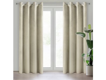 3295 zaslona gotowa d91 rosa 140 x 250 cm kremowy