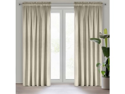 4798 zaslona gotowa d91 rosa na tasmie 135 x 300 cm bezowy