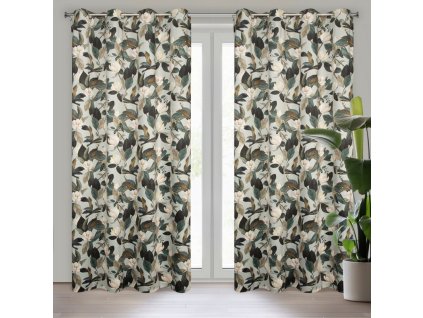 46021 zaslona gotowa eleni 140 x 250 cm oliwkowy