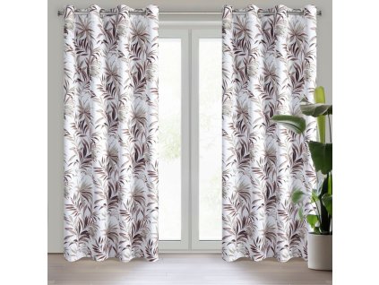 58951 zaslona gotowa elia 140 x 250 cm brazowy