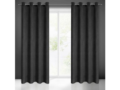 59185 zaslona gotowa eliza 140 x 250 cm czarny