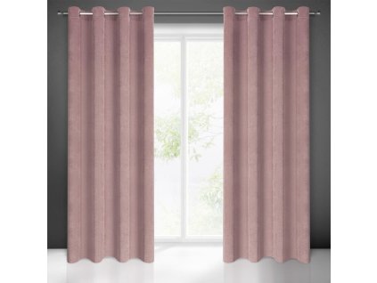 59167 zaslona gotowa eliza 140 x 250 cm pudrowy roz