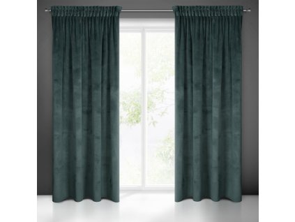 47122 zaslona gotowa eliza na tasmie 140 x 300 cm ciemnomietowy