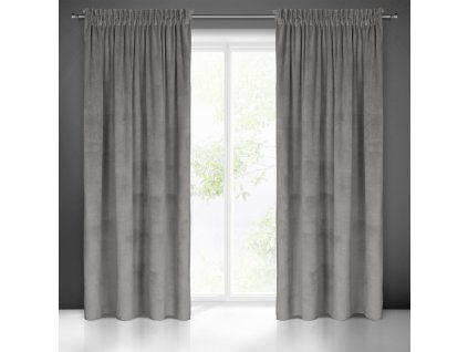 47119 zaslona gotowa eliza na tasmie 140 x 300 cm szary