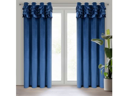 29002 zaslona gotowa erin 140 x 250 cm granatowy