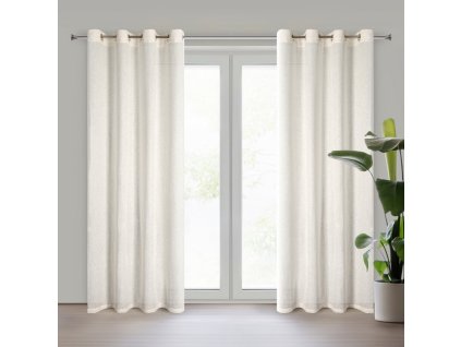 6187 zaslona gotowa essi 140 x 250 cm kremowy