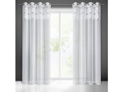 46369 zaslona gotowa estera 140 x 250 cm bialy