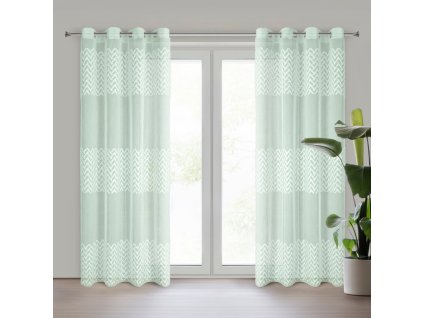 6784 zaslona gotowa esteri 140 x 250 cm mietowy