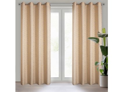 36055 zaslona gotowa evi 140 x 250 cm bezowy