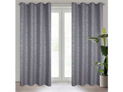 36061 zaslona gotowa evi 140 x 250 cm srebrny