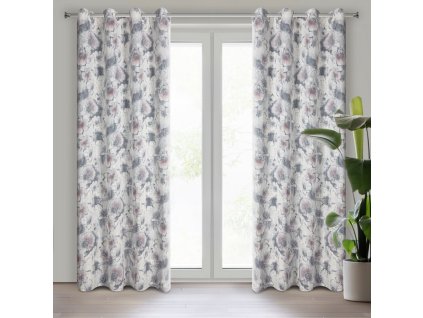 38911 zaslona gotowa frida 140 x 260 cm naturalny