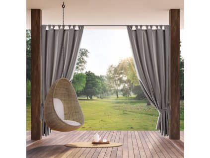 1237 zaslona gotowa garden na szelkach 155 x 260 cm stalowy