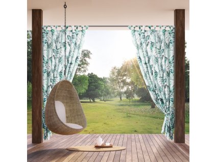 28459 zaslona gotowa garden2 na szelkach 155 x 260 cm bialy