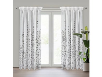 10903 zaslona gotowa glori na tasmie 140 x 270 cm bialy