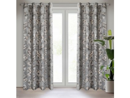 9211 zaslona gotowa gloria2 140 x 250 cm stalowy