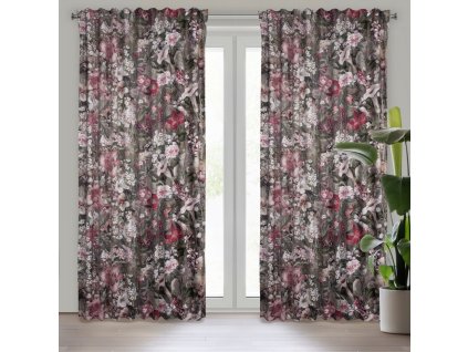 39202 zaslona gotowa glory na tasmie 140 x 270 cm zielony