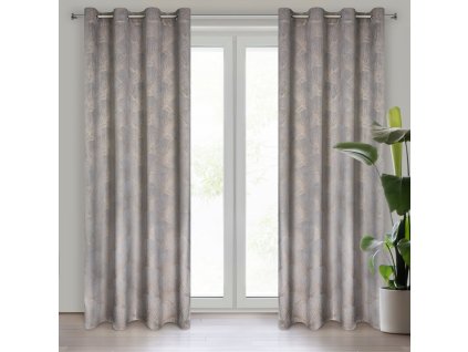 60592 zaslona gotowa goja 140 x 250 cm szary