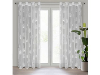 12436 zaslona gotowa helen 140 x 260 cm bialy