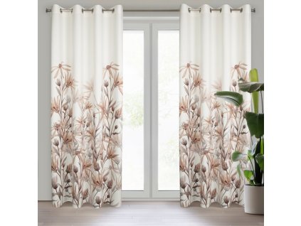 39214 zaslona gotowa inez 140 x 250 cm bezowy