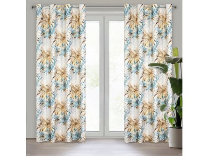 45454 zaslona gotowa ingrid 140 x 250 cm bezowy