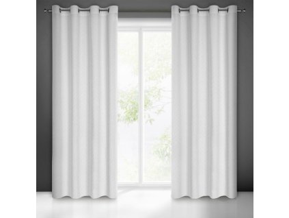 56464 zaslona gotowa isla 140 x 250 cm bialy