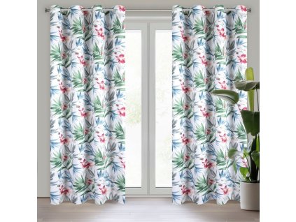 60139 zaslona gotowa janete 140 x 250 cm bialy