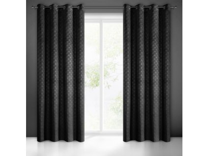 57943 zaslona gotowa julia 140 x 250 cm czarny