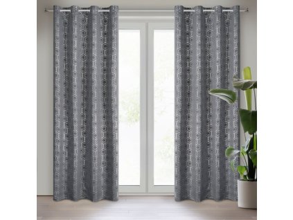 8680 zaslona gotowa kaja 135 x 250 cm grafitowy