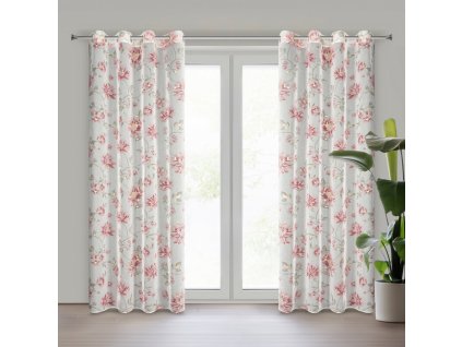 6703 zaslona gotowa kalina 140 x 250 cm bialy