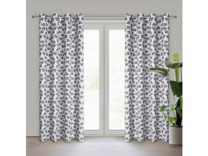 57631 zaslona gotowa kemi 140 x 250 cm bialy