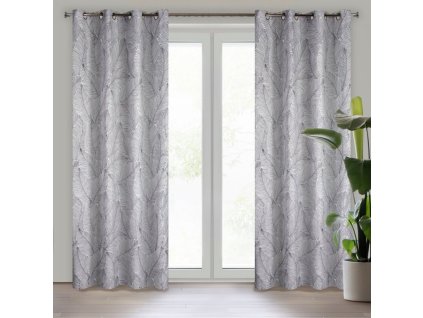 54868 zaslona gotowa kendra 140 x 250 cm bialy