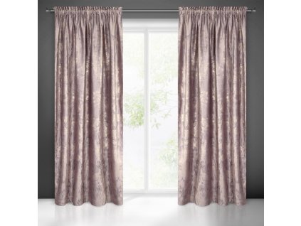 58990 zaslona gotowa kornelia na tasmie 140 x 270 cm rozowy