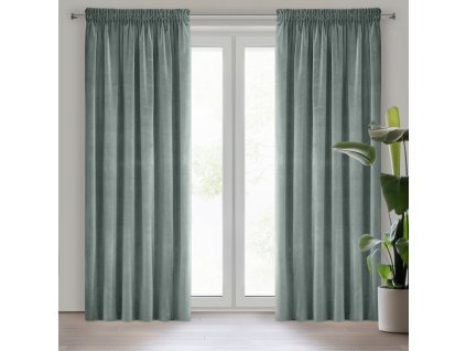 41857 zaslona gotowa kristi na tasmie 140 x 270 cm mietowy