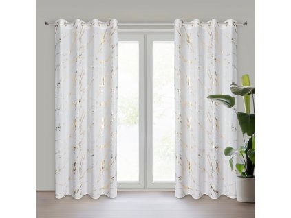 2491 zaslona gotowa lani 140 x 250 cm bialy